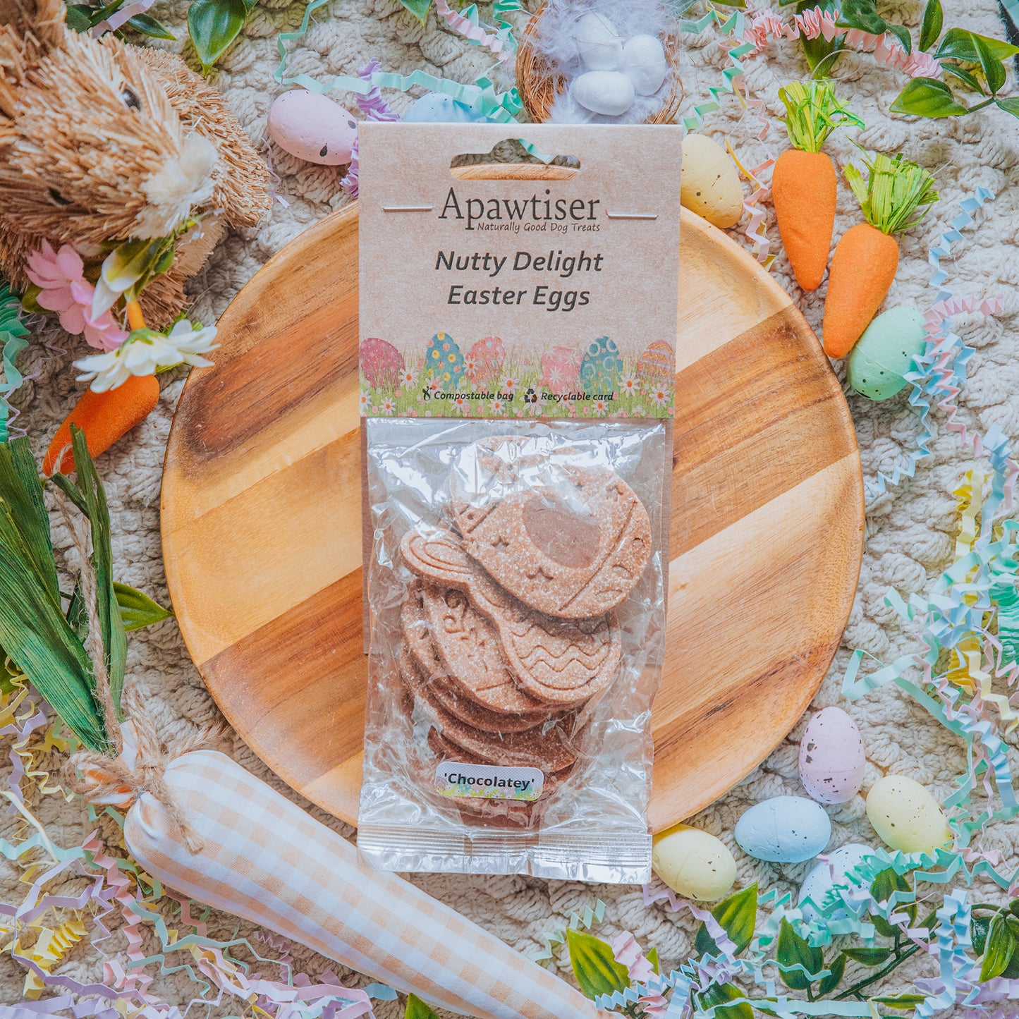 Nutty Delight Egg Biscuits | Apawtiser | 2 Flavours