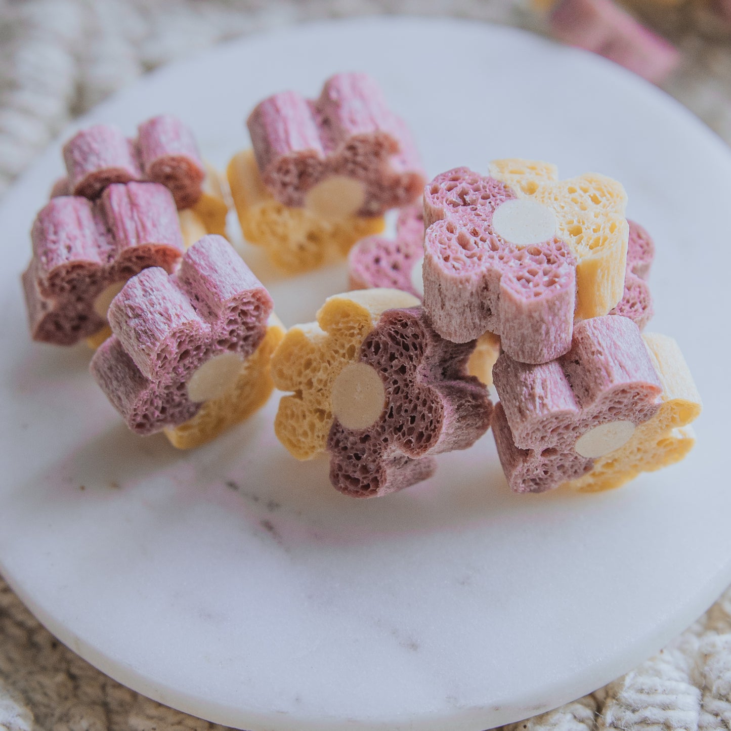 'Brushin’ Bites' Loofa Flowers (50g)