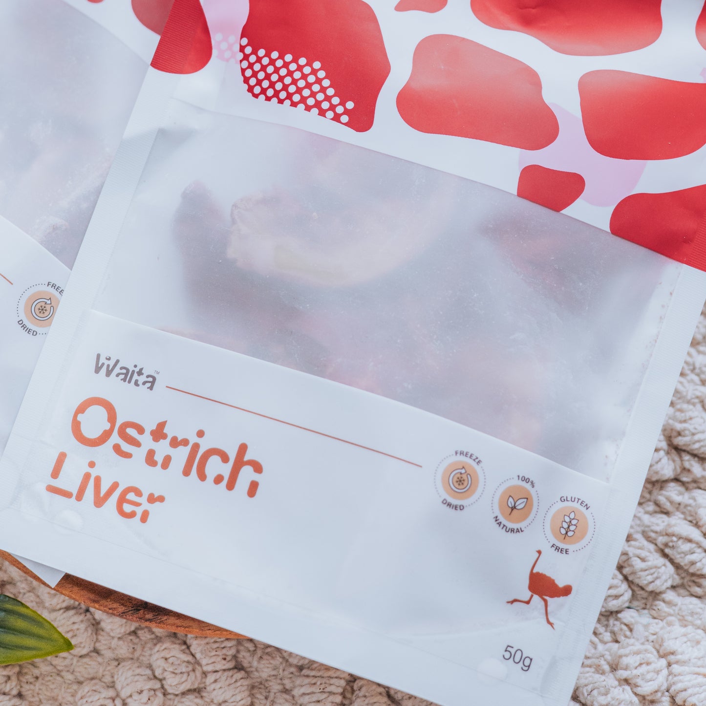 Freeze Dried Ostrich Liver | Waita (50g)