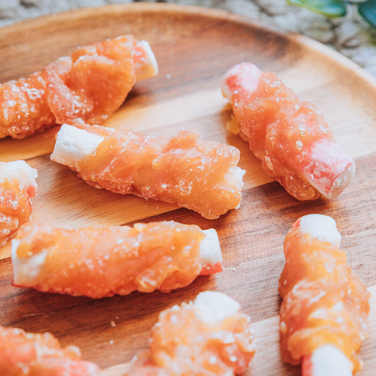 'Surimi' Chicken Wrapped 'Crab' Stick
