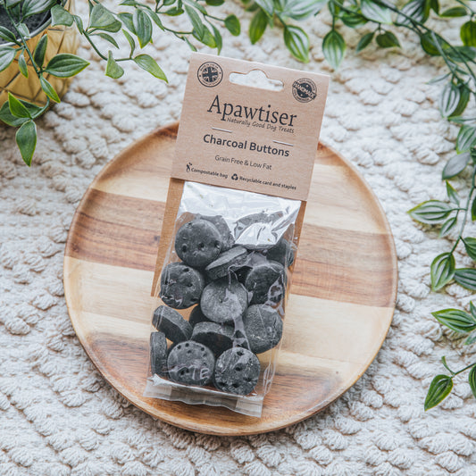 Charcoal Buttons | Apawtiser (100g)