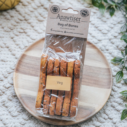 Large Bone Shaped Biscuits | Apawtiser | 2 Flavours