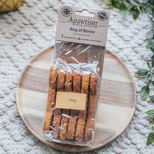 Large Bone Shaped Biscuits | Apawtiser | 2 Flavours