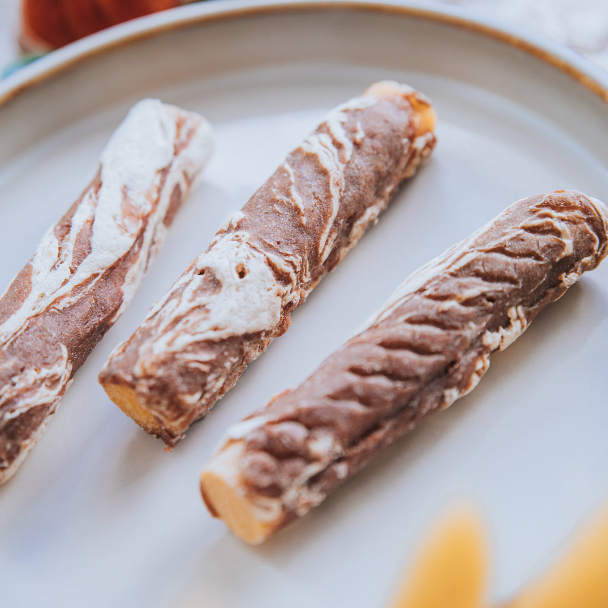 Chicken, Pollock & Pumpkin Roll