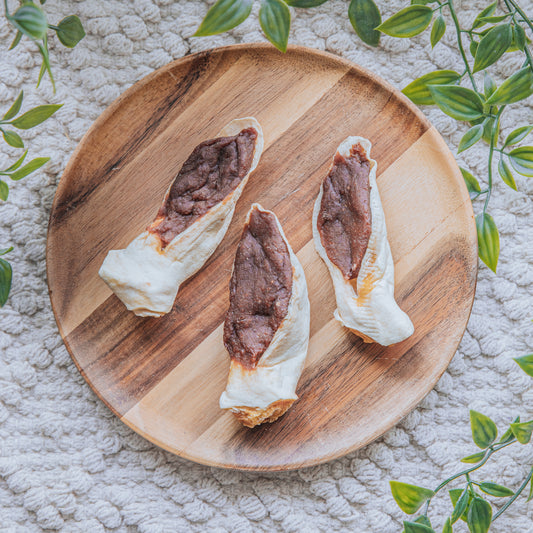 Beef Filled Rabbit Ears