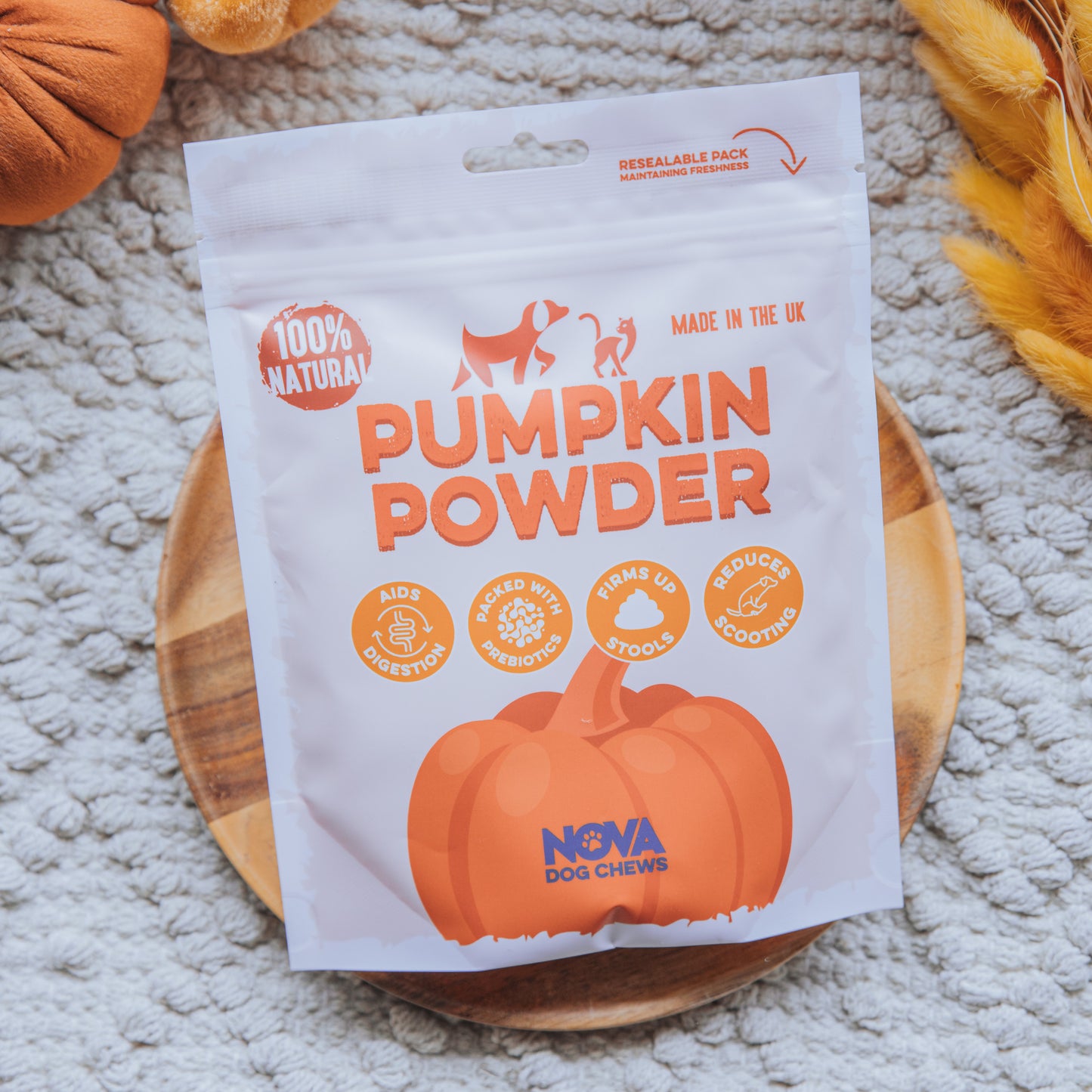 Pumpkin Powder | For Dogs & Cats (200g)