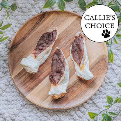 Beef Filled Rabbit Ears