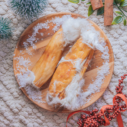 Hairy Rabbit Skin Roll | Christmas Exclusive