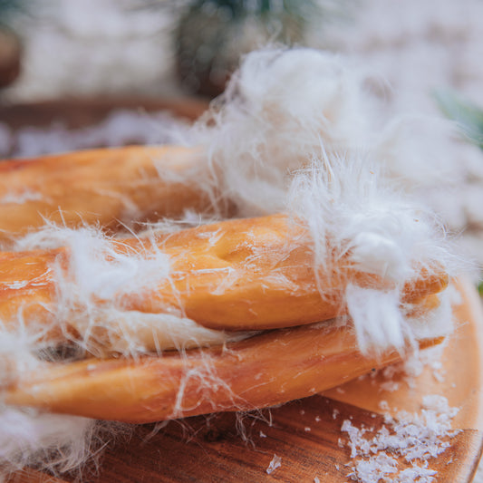 Hairy Rabbit Skin Roll | Christmas Exclusive