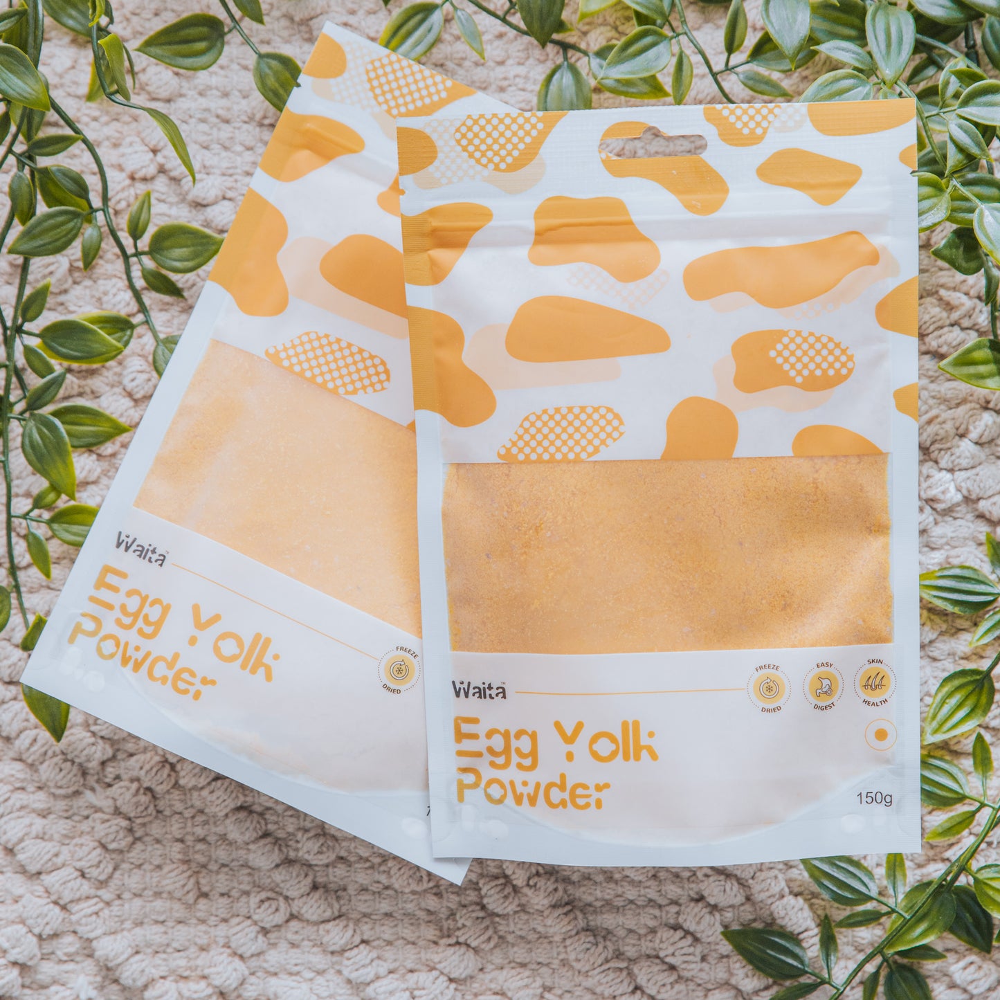 Freeze Dried Chicken Egg Yolk Powder | Waita (150g)