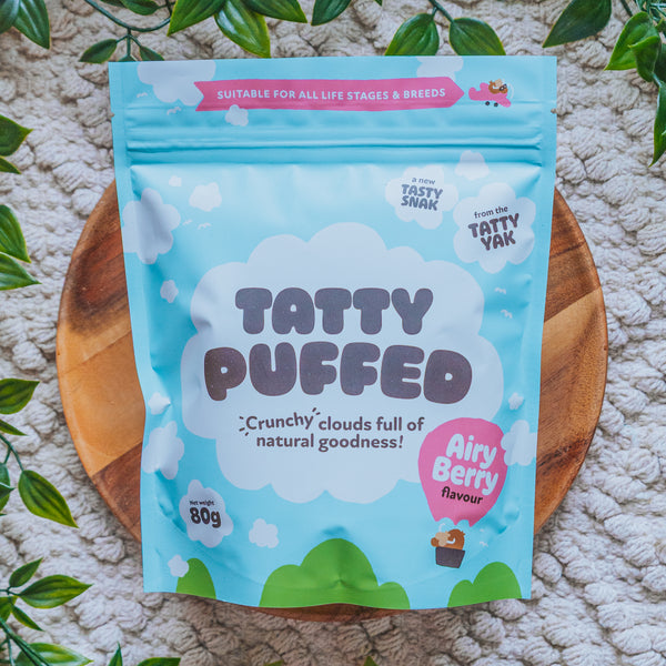 Berry Yak Puffs | Tatty Yak (80g)