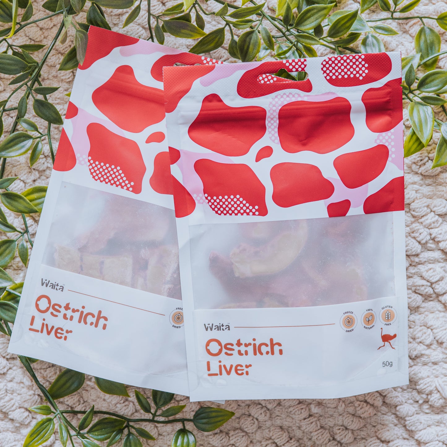 Freeze Dried Ostrich Liver | Waita (50g)