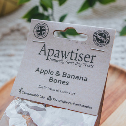 Apple & Banana Bones | Apawtiser (100g)