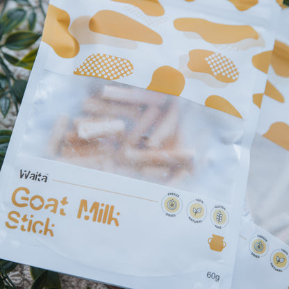Freeze-Dried Goat & Duck Milk Sticks | Waita (60g)