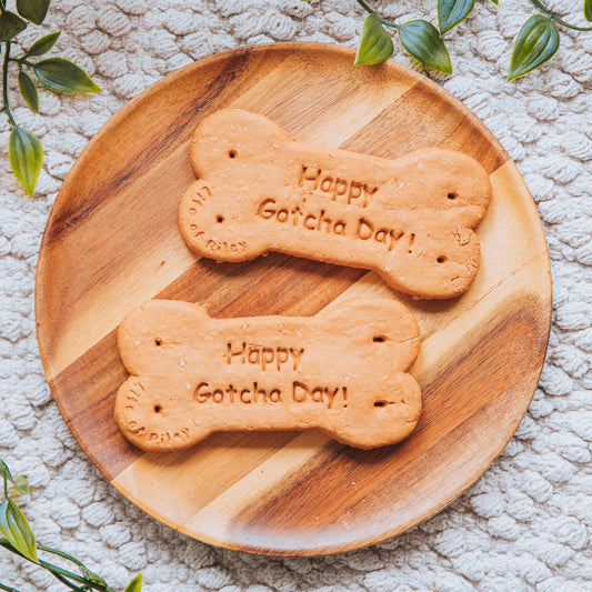 Happy Gotcha Day Biscuit | Life Of Riley Bakery