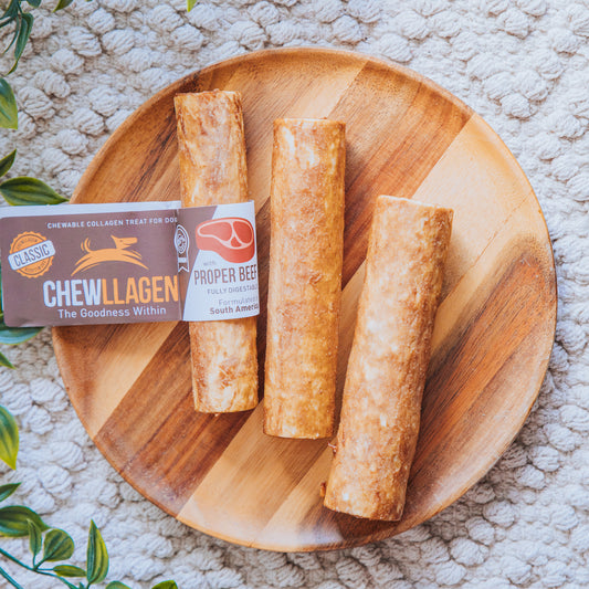 Beef Collagen Roll 5" | Chewllagen
